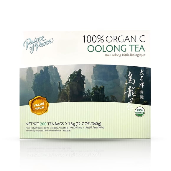 Té Oolong Orgánico Prince Of Peace 200 Bolsitas