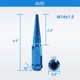 thumbnail image 2 of Tuercas CARMOCAR 14 mm × 1,5 con pinchos azules de 111 mm, 2 of 7