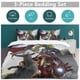 thumbnail image 5 of Captain AmericaCartoon Collection 3-Piece Comforter Set, Personalized Bedding Decor for Kids And Teens Bed Sheets, 5 of 5