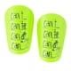 thumbnail image 5 of 2 Uds Mini Espinilleras De Fútbol Protección De Piernas Para Deportes Al Aire Libre Juego De Fútbol Verde 8cm X 5cm, 5 of 5