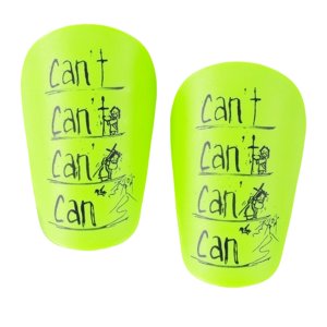 Ioensy - 2 Uds Mini Espinilleras De Fútbol Protección De Piernas Para Deportes Al Aire Libre Juego De Fútbol Verde 8Cm X 5Cm