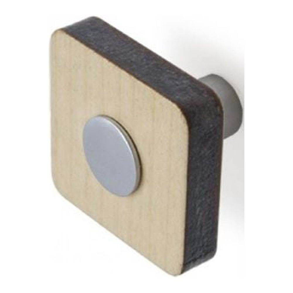 Perilla Cuadrada Haya/Metal Hbt 34 Mm