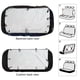 thumbnail image 3 of Los Munsters-theme Car Rear Seat Covers Back Elastic Flexible Car Seat Covers Decorative Fits Most Cars 120x59x76cm, 3 of 6