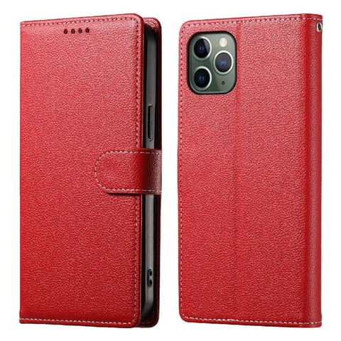 Foxdock - Funda Para Iphone 11 Pro – Cuero Premium, 3 Ranuras Para Tarjetas, Protección Contra Impactos