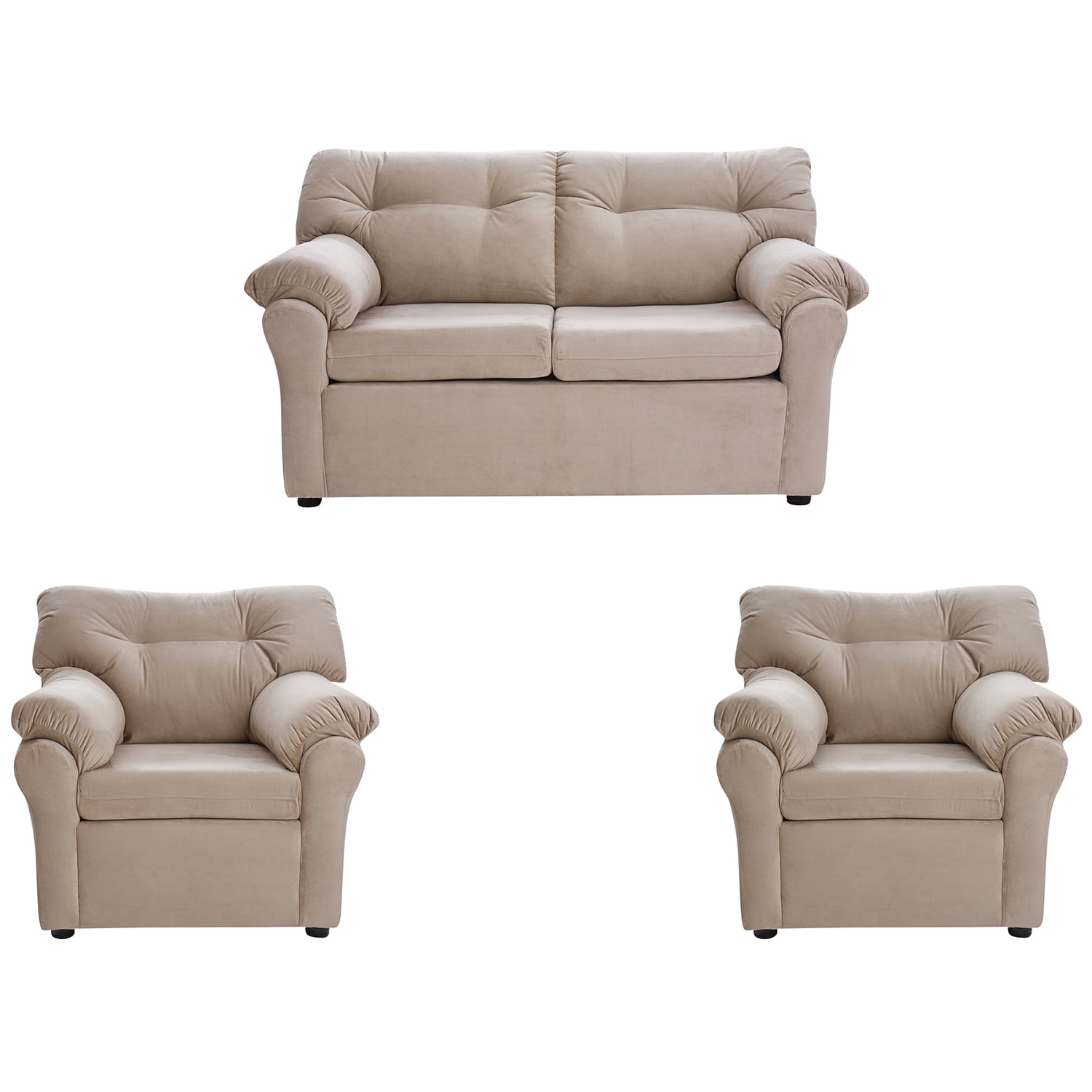 Muebles América - Living América 211 Tela Beige