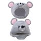 thumbnail image 4 of Gray Mouse Headgear Girls Boys Regalo Para Disfraces Cosplay 28X24cm + 30x43cm, 4 of 5