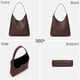 thumbnail image 3 of Bolso Hobo HICARRY de gamuza sintética de piel vegana para mujer, 3 of 6