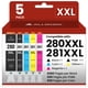 thumbnail image 1 of Cartuchos de tinta ALLWORK 280XXL 281XXL compatibles con Canon 280 281, 1 of 6