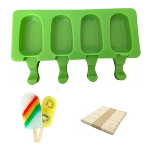 Genérico - Moldes De Silicona Para Helados Molde Paletas Helado Paleta