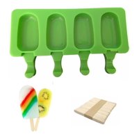 Genérico - Moldes De Silicona Para Helados Molde Paletas Helado Paleta