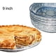 thumbnail image 5 of Set de 50 moldes para tartas - Aluminio - Calidad superior - 23 cm Platos desechables de aluminio para tartas y quiches., 5 of 5