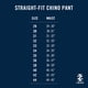 thumbnail image 4 of Pantalones chinos IZOD Saltwater Stretch Flat Front para hombre, asfalto, 4 of 4