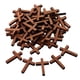 thumbnail image 3 of 100 Uds. Colgantes De Cruz De Madera Colgantes De Cruz De Madera Para Llavero DIY Fiesta De Pascua Marrón, 3 of 5