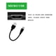thumbnail image 2 of Cable Sqrmekoko 18 cm USB a Micro‑USB + Adaptador USB‑C, 2 of 7