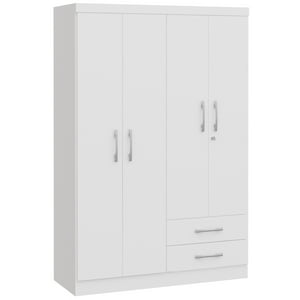 Closet Yardas Josefa Blanco 1X4 4 Puertas 2 Cajones