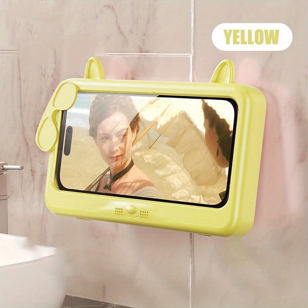360 Degree Rotation Phone Holder Waterproof Phone Holder For Universal Phone For Bathroom, Kitchen