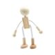 thumbnail image 3 of Estatuilla De Juguete De Muñeca De Madera Adorable Para Decoración De Escritorio Adolescentes De Aprendizaje Temprano, 3 of 4