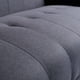 thumbnail image 3 of Sofa Tres Cuerpos Gris Oscuro Lino, 3 of 3
