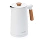 thumbnail image 1 of Hervidor Eléctrico Thomas TH-6250B Cool Touch 1,7 Litros 2200W Tetera Jarro Eléctrico Diseño Nórdico Wood Texture Exterior Frío al Tacto Interior Acero Inoxidable Blanco, 1 of 8