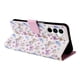 thumbnail image 5 of FOXDOCK Funda Tipo Cartera Floral para Samsung Galaxy A35 ,Funda con Tapa de Cuero PU, Protección Antigolpes con Ranuras para Tarjetas y Soporte, 5 of 5