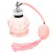 thumbnail image 2 of Botella De Perfume De Cristal Vintage, Atomizador De Borla De Bombilla Larga, 100 Ml, Rosa, 2 of 4