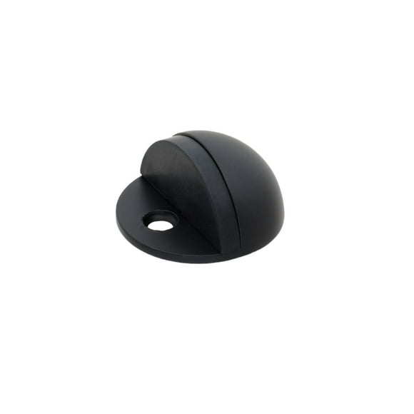 Tope de puerta media luna (Negro mate). SKU: SDTOPE1-BL