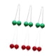 thumbnail image 5 of 6 Piezas De Pelotas De Escalera Para Juego De Patio, Juego De Césped Al Aire Libre, Pelota De Lanzamiento De Golf Roja Y Verde, 5 of 5