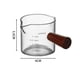 thumbnail image 2 of Taza Medidora Vidrio Vaso Medidor Cafe Leche 75ml, 2 of 2