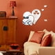 thumbnail image 2 of 5pcs, Acrylic Shatterproof Mirror Heart Wall Stickers Decor For Bedroom Living Room Dining Room Kitchen School, 2 of 2