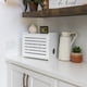 thumbnail image 4 of Caja de almacenamiento para router WiFi Gadget Garage Deluxe, soporte de pared, color blanco, 4 of 9