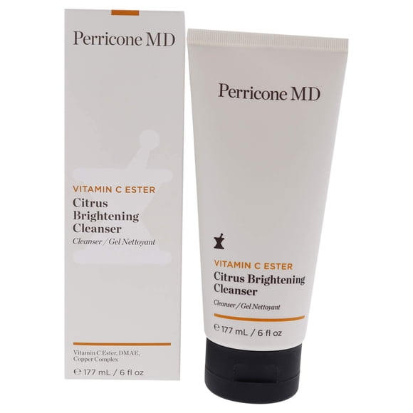 Limpiador Perricone M.D., éster de vitamina C, iluminador de cítricos