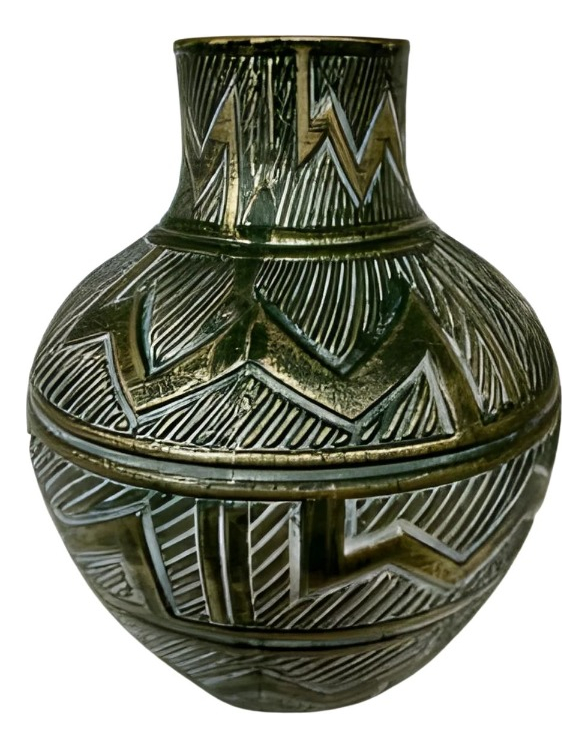 Genérico - Florero Decorativo Jarrón Adorno Línea Geométrica Hogar Jhn