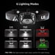 thumbnail image 5 of Linterna frontal Lepro LE 320015, funciona con pilas de 1500 Lux, superbrillante, 5 of 9