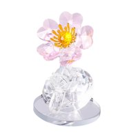 Bothyi - Adorno De Flores, Decoración, Escultura Artesanal Para Fiesta, Sala De Reuniones, Estantería Rosa