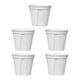 thumbnail image 1 of Macetas De Jardinería, Macetas Transpirables Para Guardería, Para Sala De Estar, Patio, Interior, Blanco, 1 of 3