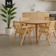 thumbnail image 2 of Pack 4 Sillas De Comedor Chandigarh Madera Natural, 2 of 6