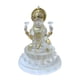 thumbnail image 1 of Diosa Hindú De La India En Estatua De Loto Escultura Hecha A Mano Artesanía Para Sala De Estar Translúcida, 1 of 3