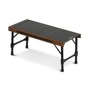 Naturehike - Mesa Igt Plegable Para Exteriores - Aleacion De Aluminio Cafe
