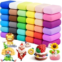 Set De Arcilla Para Modelar Que Seca Al Aire Con 36 Colores Ojyudd