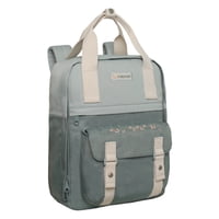 Mochila Mujer Moda Omega Bordado Menta Head