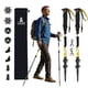 thumbnail image 1 of Bastones de trekking Croosseoutdoors ajustables de aluminio 58-135 cm, 1 of 9