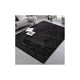 thumbnail image 1 of Alfombra Peluda 1.8 x 2 - Negro Liso, 1 of 2