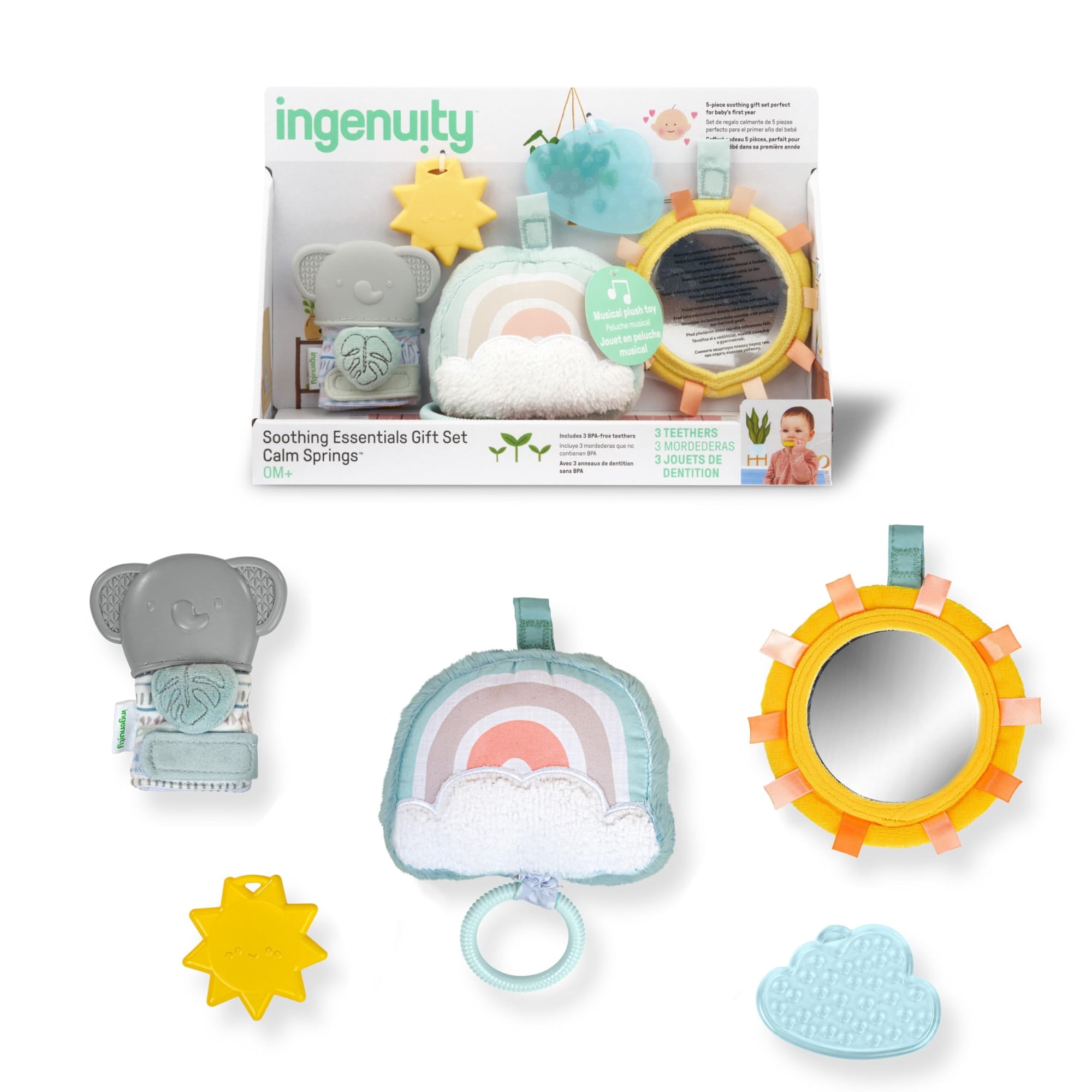 Set De Regalo Ingenuity Calm Springs Soothing Essentials Baby