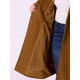 thumbnail image 5 of Abrigos largos de mujer talla grande Agnes Orinda con solapa con muescas, abrigo de invierno de doble botonadura con bolsillos 3X marrón, 5 of 6