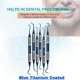 thumbnail image 4 of Tijeras HIGH TECH INSTRUMENTS Hoz Dental Azul Titanio, 4 of 5