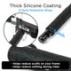 thumbnail image 4 of Candado en U para bicicleta Alshaay con cable de 1,5 m, funda texturizada y 3 llaves, 4 of 7