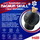 thumbnail image 3 of Dispensador de golosinas y juguete masticable para perros SodaPup MuttsKickButt Skull, 3 of 9