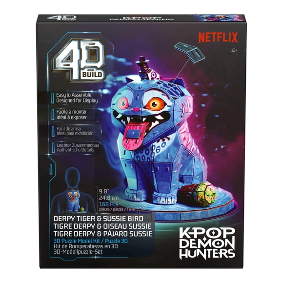 KPop Demon Hunters 4D Build Derpy Tiger