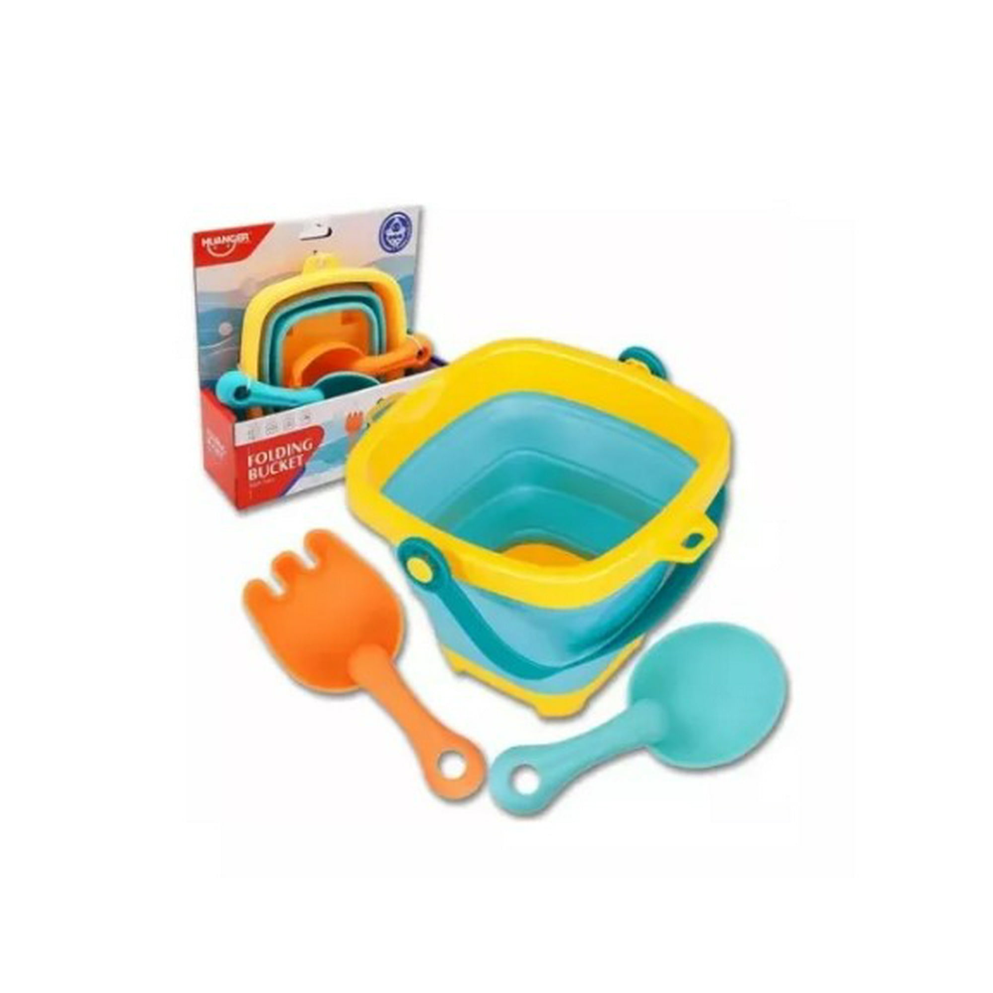 Huanger - Balde De Playa Plegable Bebe Con Accesorios