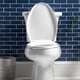 thumbnail image 3 of Asiento de inodoro Bemis Aurora Slow Close redondo de plástico blanco, 3 of 9